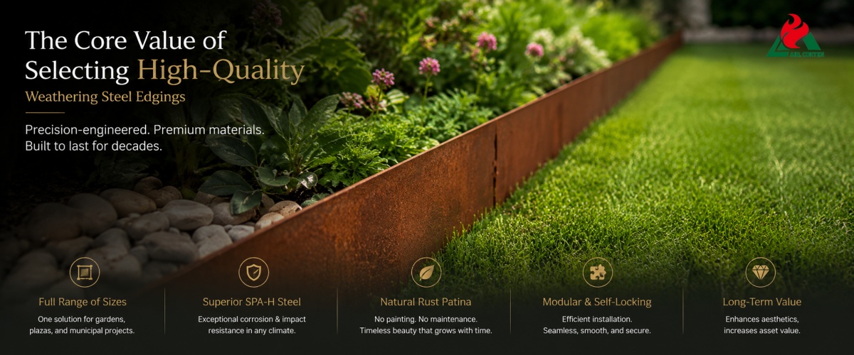 The Core Value of Selecting High-Quality Weathering Steel Edgings
